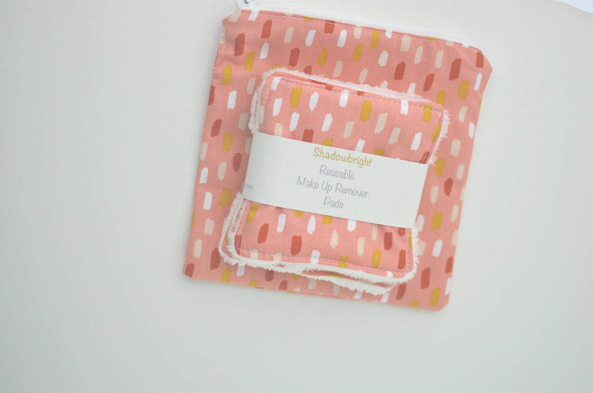 Shadowbright Reusable Makeup Pads and Make up Bag Gift Set