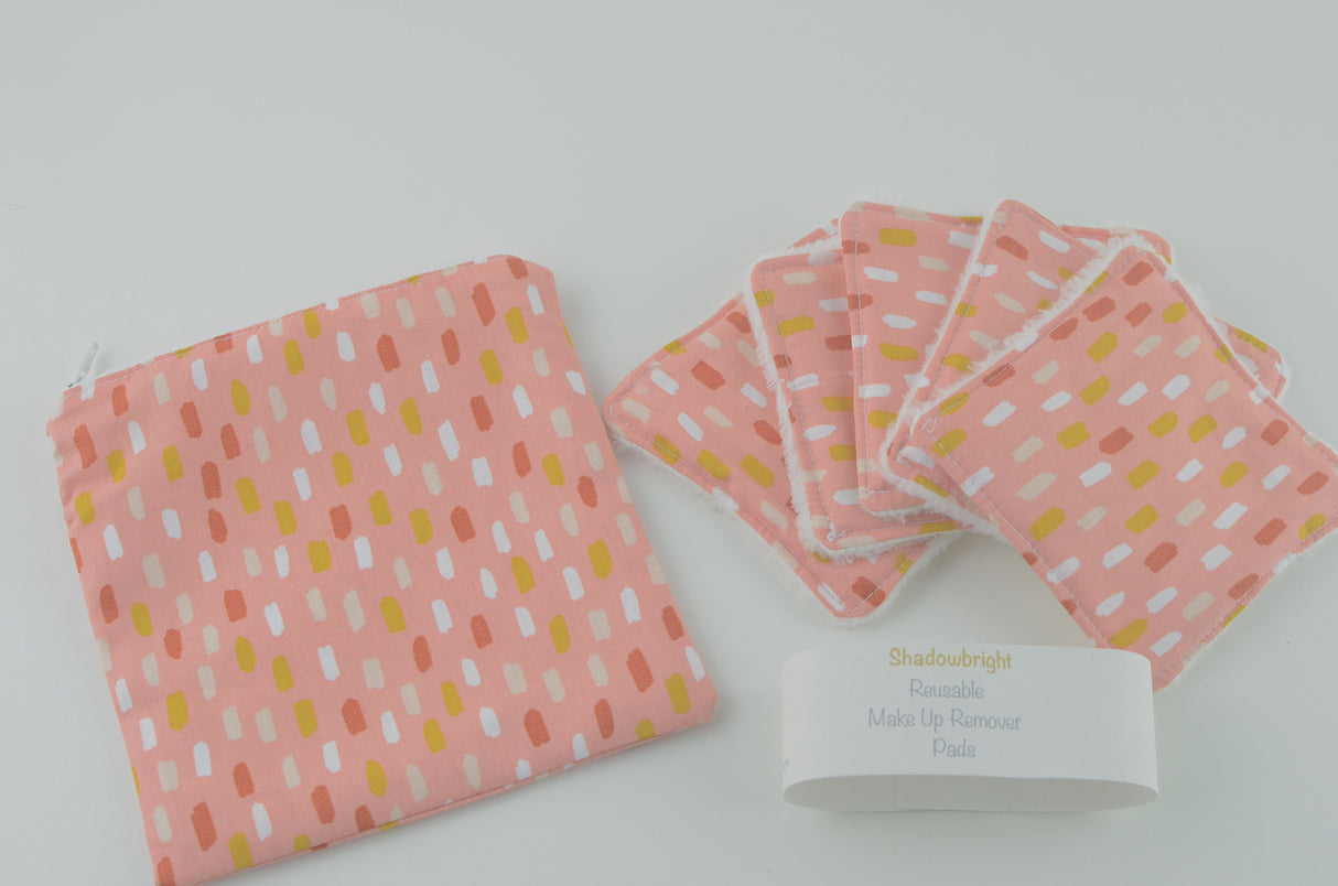 Shadowbright Reusable Makeup Pads and Make up Bag Gift Set