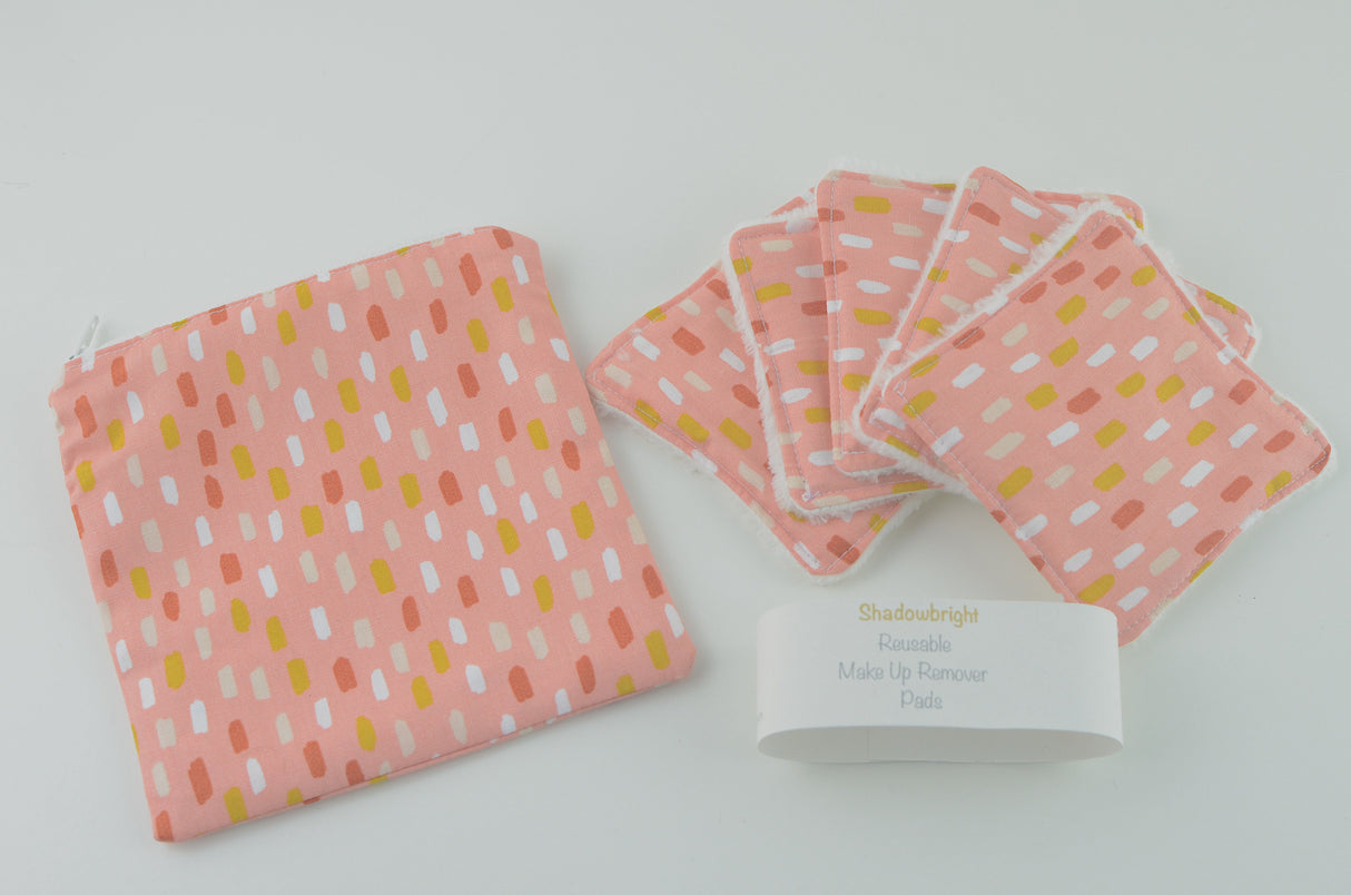 Shadowbright Reusable Makeup Pads and Make up Bag Gift Set