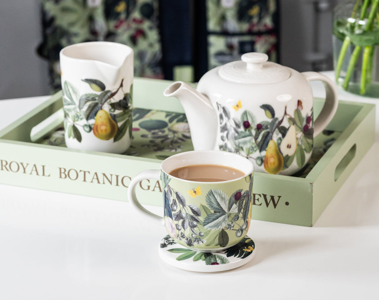Kew Bloom Mug & Coaster Set - 350ml