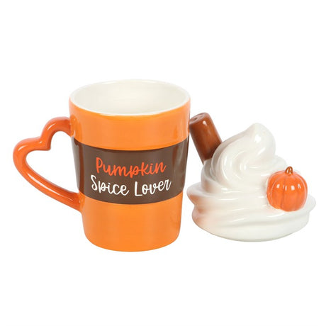 Blush & Bale Pumpkin Spice Lover Lidded Mug