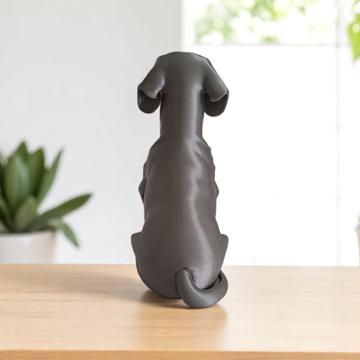 Filamora Studios Minimalist Dachshund Dog Sculpture
