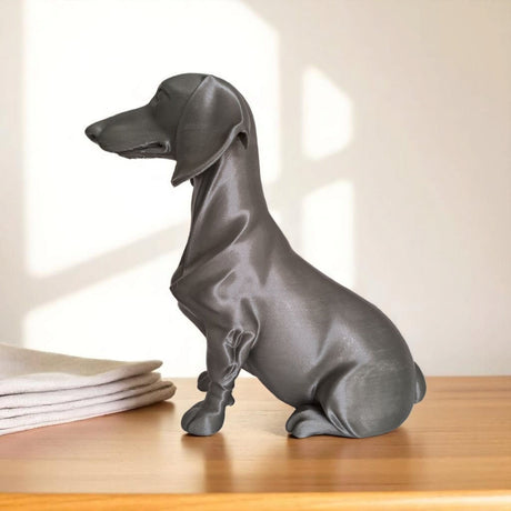 Filamora Studios Minimalist Dachshund Dog Sculpture