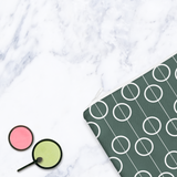 Shadowbright Retro Dark Green Make Up Bag - 24cm x 19cm