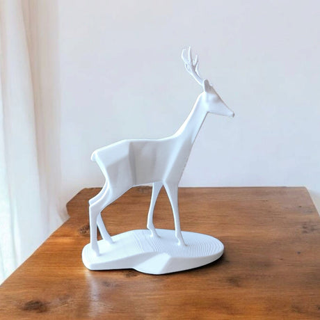 Filamora Studios Minimalist Stag Sculpture