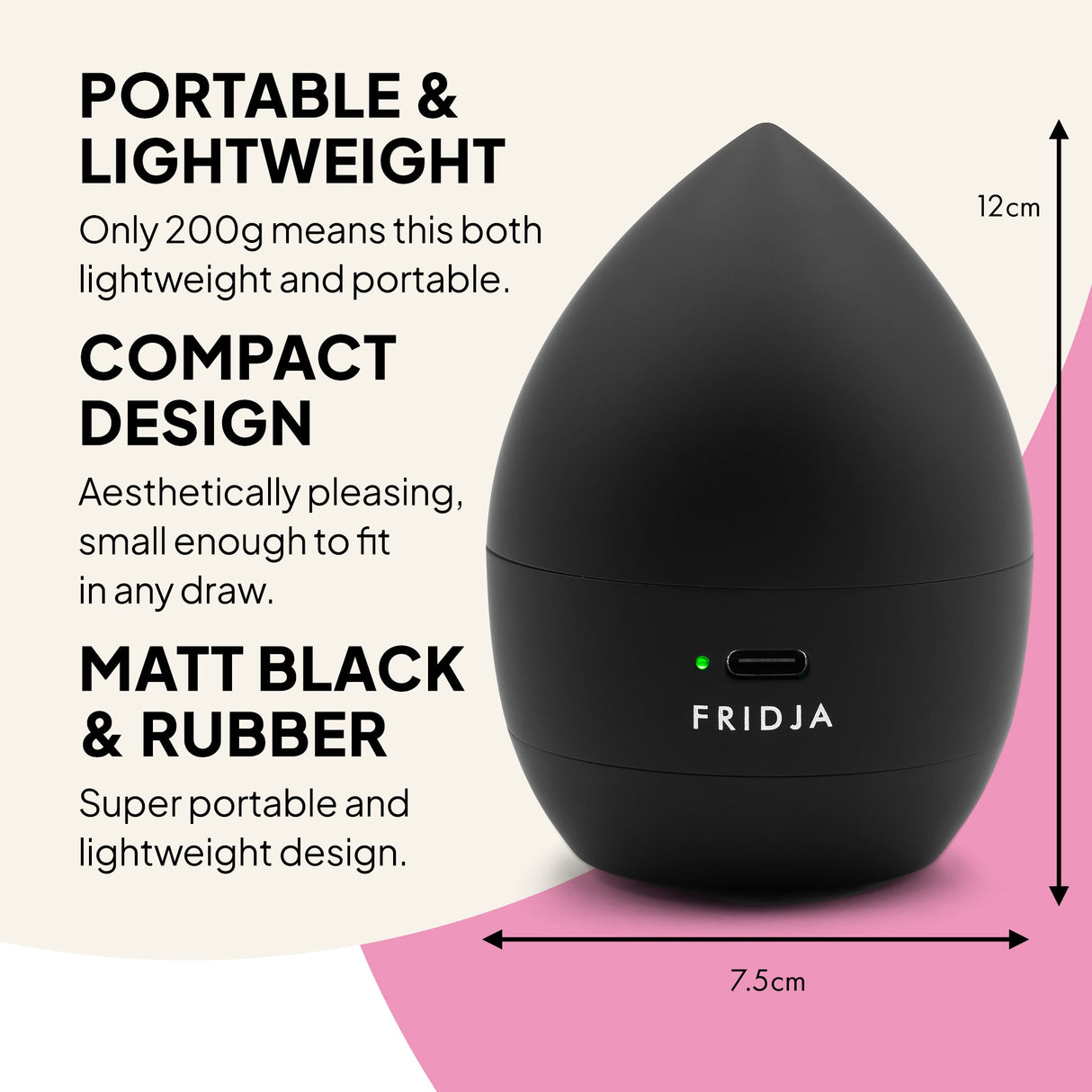 Fridja f40 Rechargeable Fabric Shaver