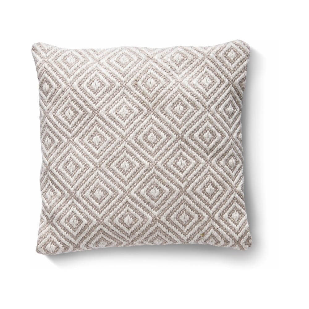 Diamond Design Woven Cushion 45×45cm by The Rugs