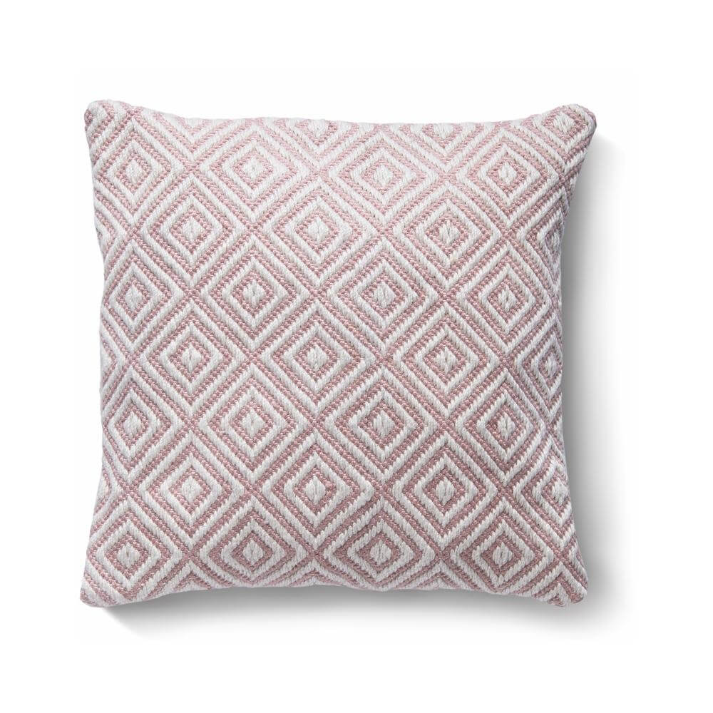 Diamond Design Woven Cushion 45×45cm by The Rugs