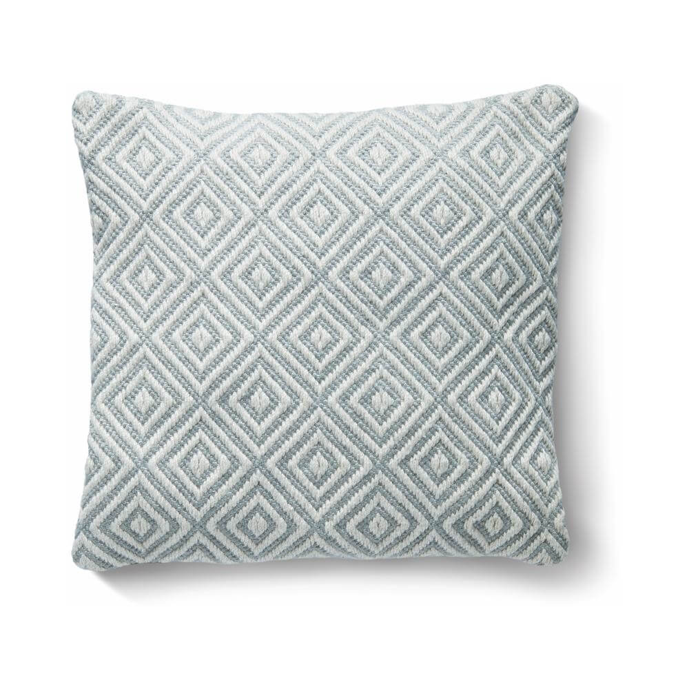 Diamond Design Woven Cushion 45×45cm by The Rugs