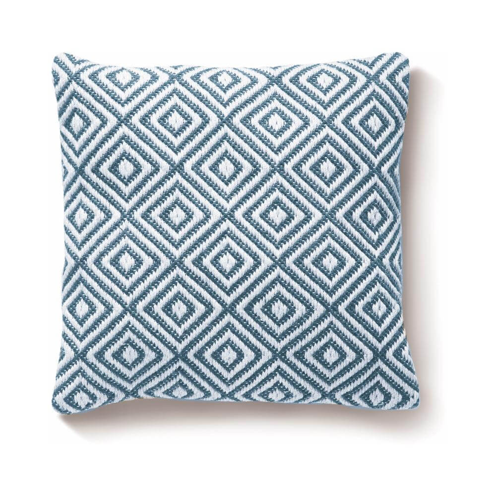 Diamond Design Woven Cushion 45×45cm by The Rugs