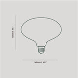Tala Oval Pendant Light in Walnut