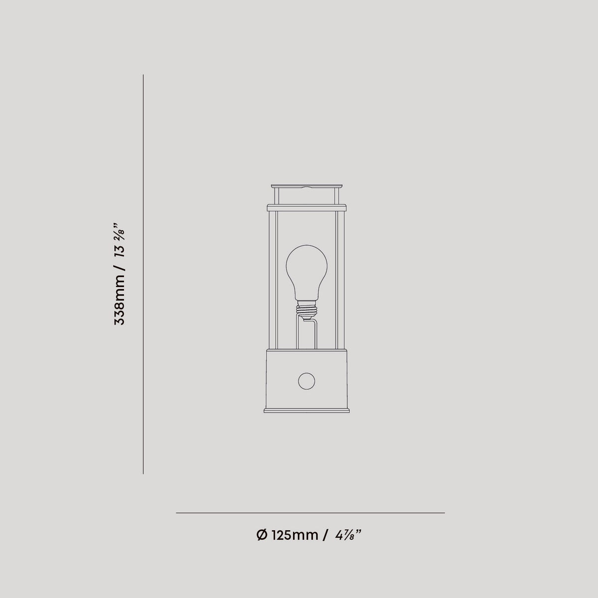 Tala The Muse Portable Lamp in Pleasure Garden Green