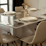 Nicoman PVC Dining Table Mat - Transparent