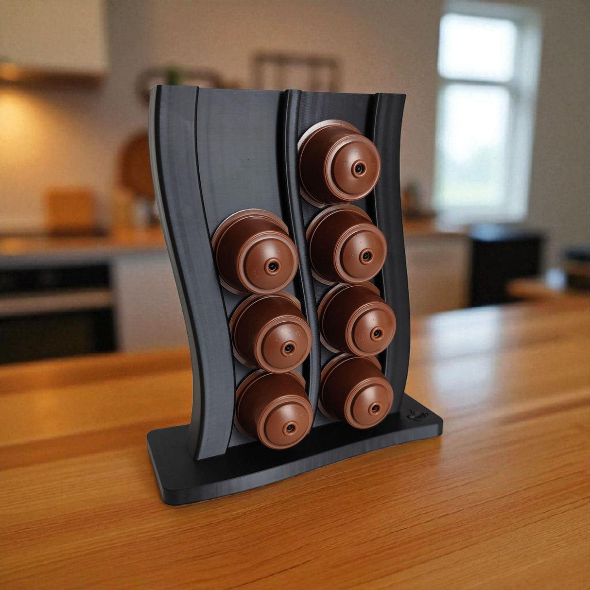 Filamora Studios Wavy Dolce Gusto Pod Holder Stand