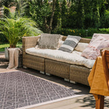 The Rugs Duo Weave Outdoor Rug Diamonds