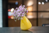 Lowlands Design Tumbling Vase H12 D10cm - Ochre