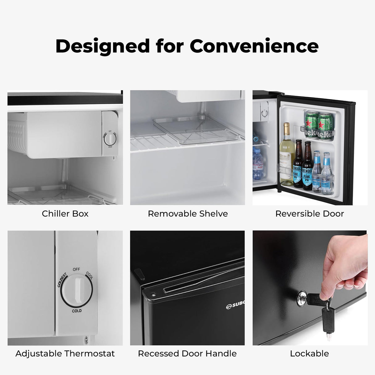 Subcold Eco50 Mini Fridge - 45L