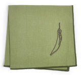 PurerHome x Eden Project Set of 4 Embroidered Napkins