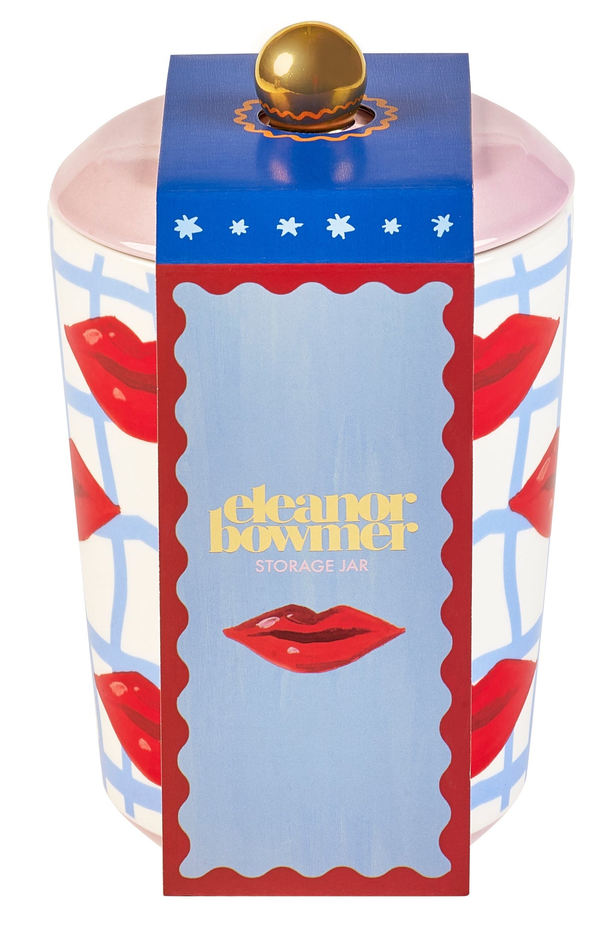 Eleanor Bowmer Electric Coast Lips Storage Jar