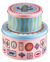 Eleanor Bowmer Electric Coast Set of 2 Cake Tins