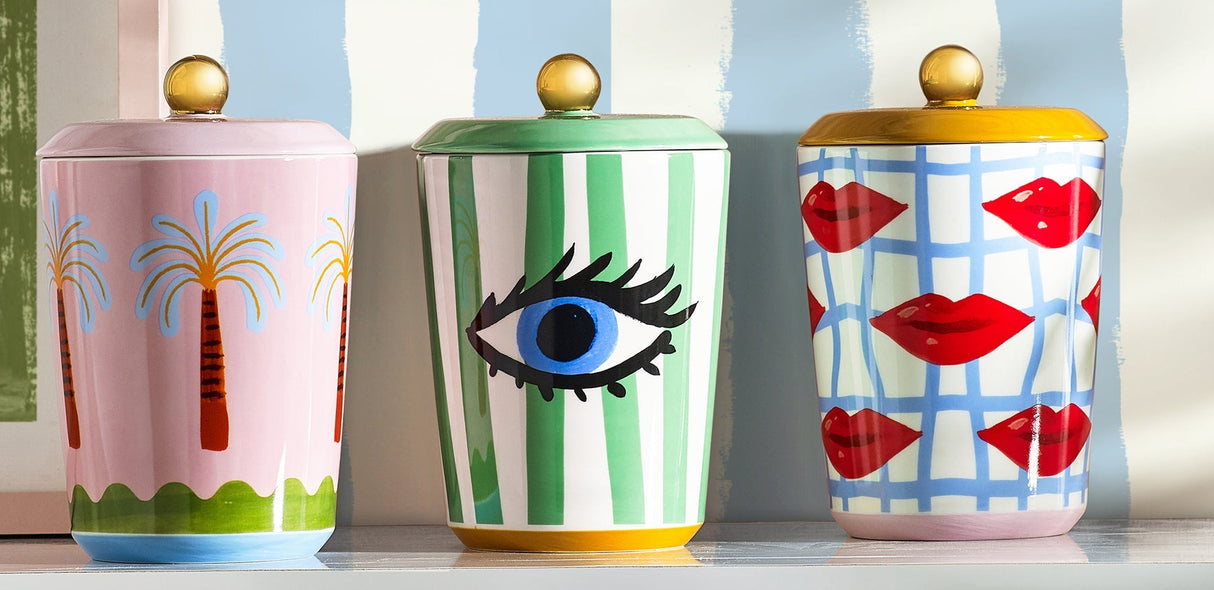 Eleanor Bowmer Electric Coast Lips Storage Jar