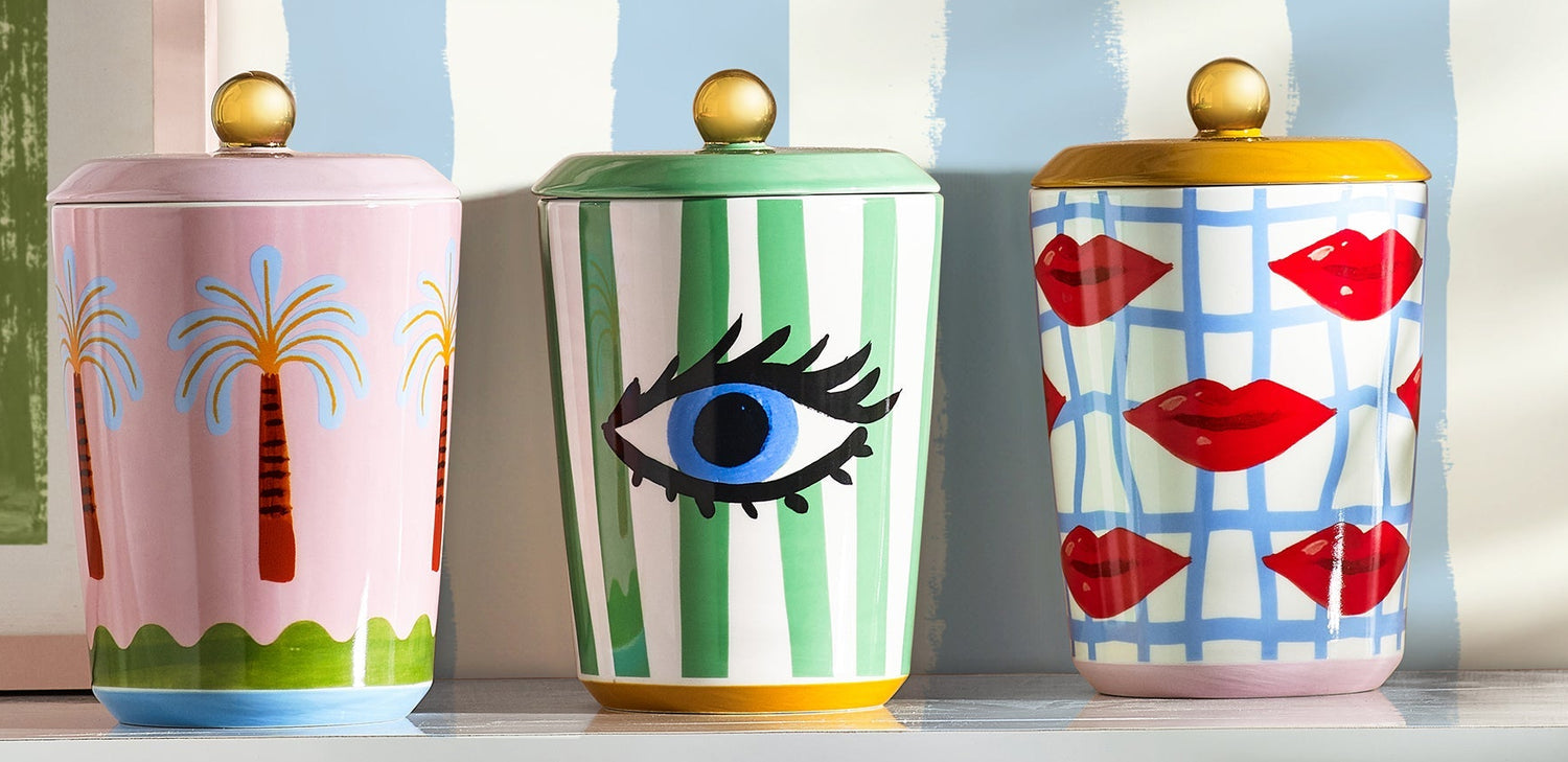 Eleanor Bowmer Electric Coast Lips Storage Jar