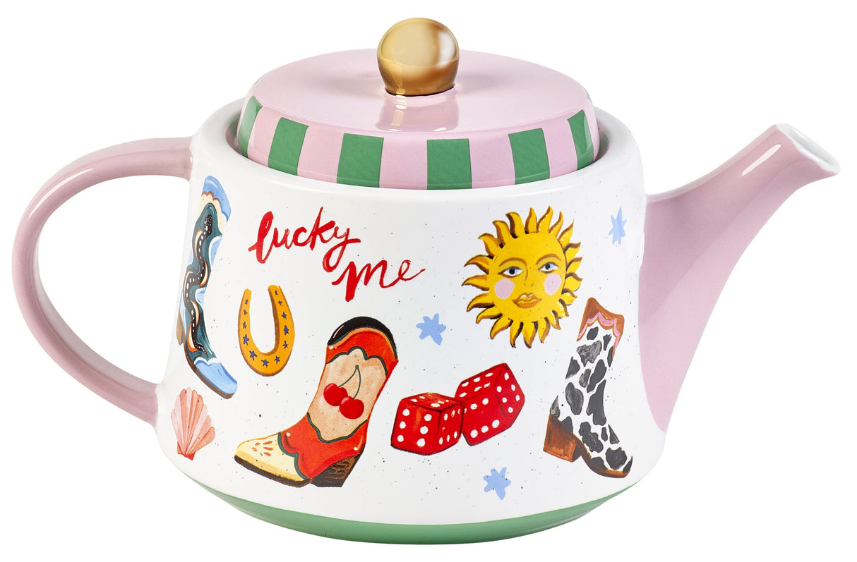 Eleanor Bowmer Electric Coast Tea Pot