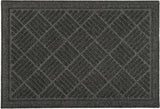 Nicoman Eco Friendly Chequered Door Mat - Grey