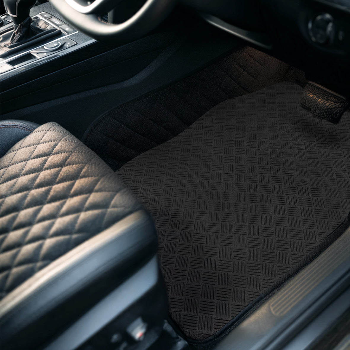Nicoman Eco Friendly Universal Car Mat - 4pc Full Set