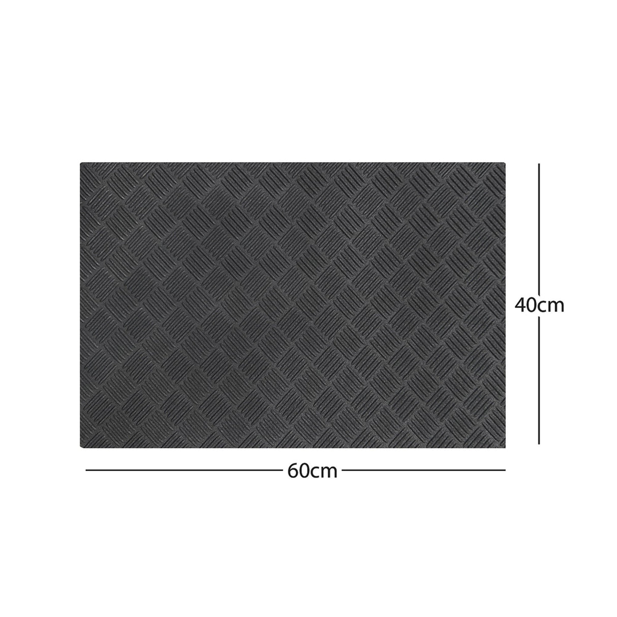 Nicoman Deckplate Low Profile Rubber Doormat