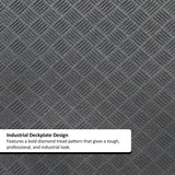 Nicoman Deckplate Low Profile Rubber Doormat