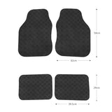 Nicoman Eco Friendly Universal Car Mat - 4pc Full Set