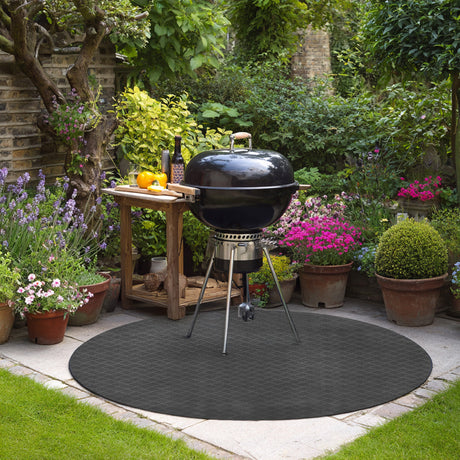 Nicoman Round BBQ Floor Protection Mat