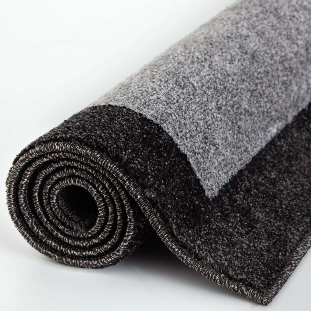 Ephesus Grey Black Rug | 100% polypropylene