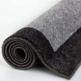 Ephesus Grey Black Rug | 100% polypropylene