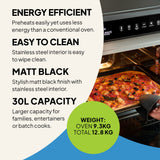 Fridja Super Oven Pro 30L Digital Air Fryer Oven