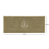 Nicoman "Anchors Away" Grey Spaghetti Door Mat