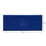 Nicoman "Anchors Away" Grey Spaghetti Door Mat