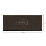 "Caravan" Grey Spaghetti Door Mat | Nicoman