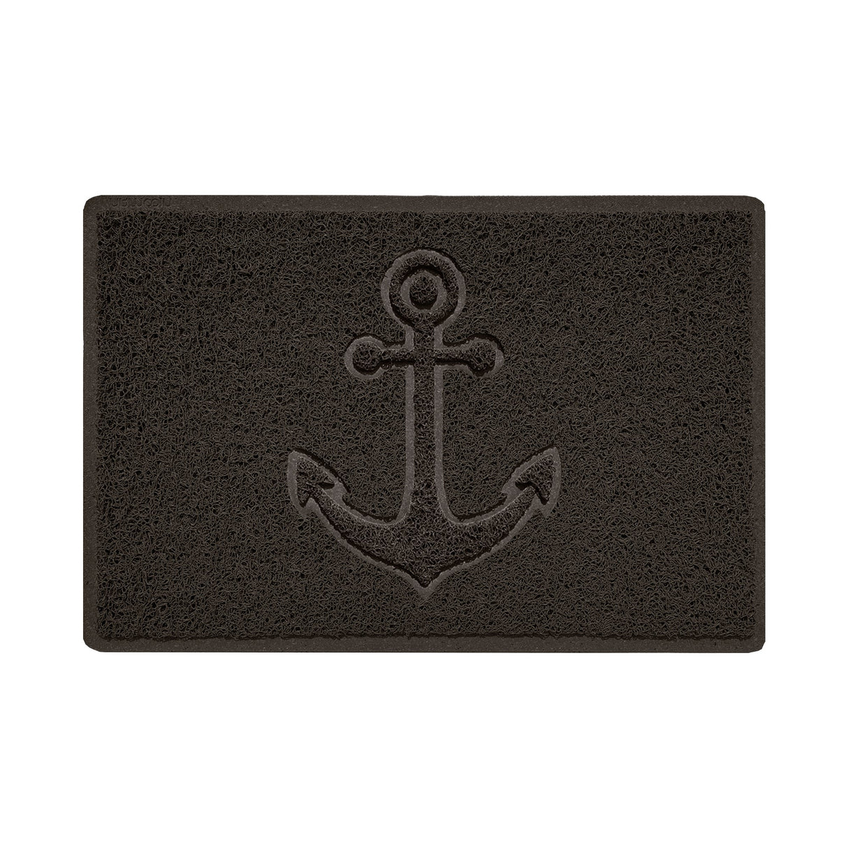 Nicoman Embossed Spaghetti Outdoor Doormat - Brown