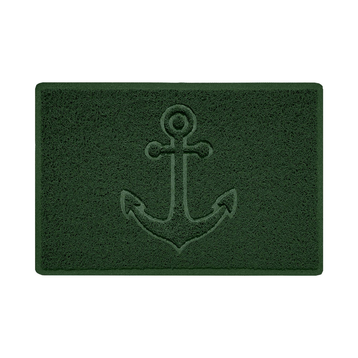 Nicoman "Anchors Away" Grey Spaghetti Door Mat