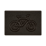 Nicoman Embossed Spaghetti Outdoor Doormat - Brown