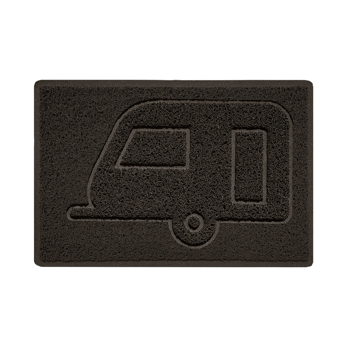 Nicoman Embossed Spaghetti Outdoor Doormat - Brown