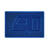 "Caravan" Grey Spaghetti Door Mat | Nicoman