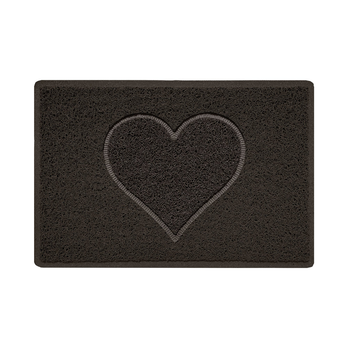 Nicoman Embossed Spaghetti Outdoor Doormat - Brown