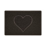 Nicoman Embossed Spaghetti Outdoor Doormat - Brown