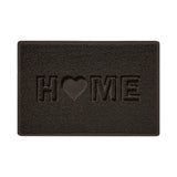 Nicoman Embossed Spaghetti Outdoor Doormat - Brown