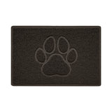 Nicoman Embossed Spaghetti Outdoor Doormat - Brown