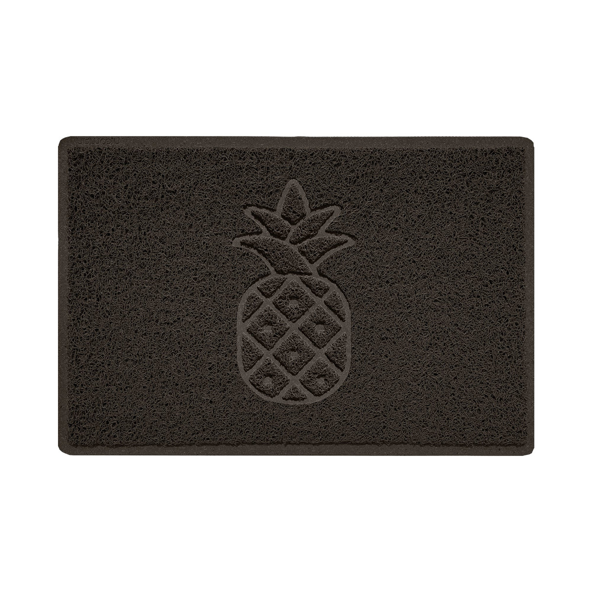 Nicoman Embossed Spaghetti Outdoor Doormat - Brown