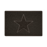 Nicoman Embossed Spaghetti Outdoor Doormat - Brown